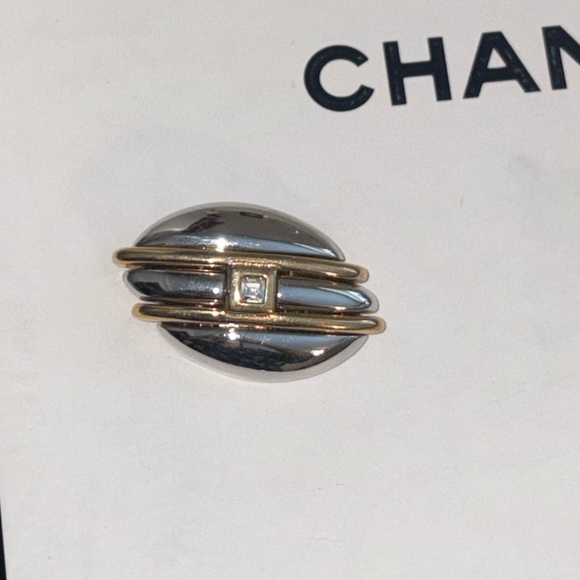 Vintage 1980 Courreges Paris Brooch - Picture 3 of 4